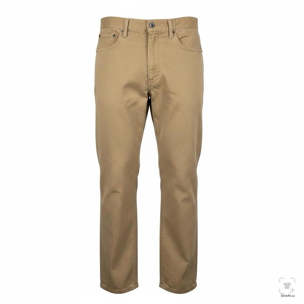 Levis 505 Jeans Mens 36x29 Beige Denim Regular Fit Mid Rise Straight Leg